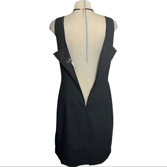 JS Collections Elegant Black Dress Size 14 - Picture 7 of 9